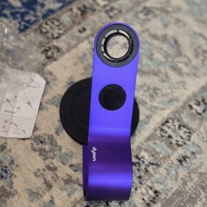 Purple Dyson Hair Dryer Stand